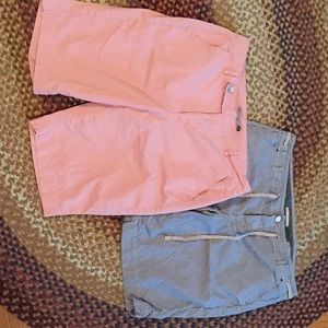 2 16 16w long shorts Pink Gap & Blue Bandolinoblu